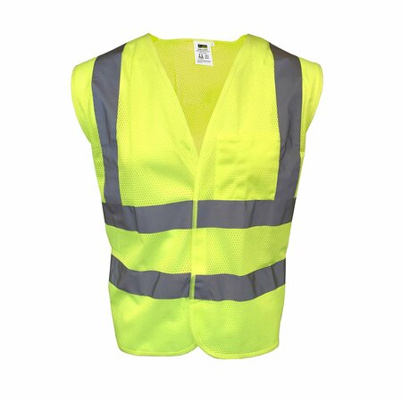 CORDOVA Safety Vest, Type R, Class 2, Mesh, 4XL V241P4XL